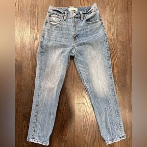 Abercrombie High Rise Mom Jean